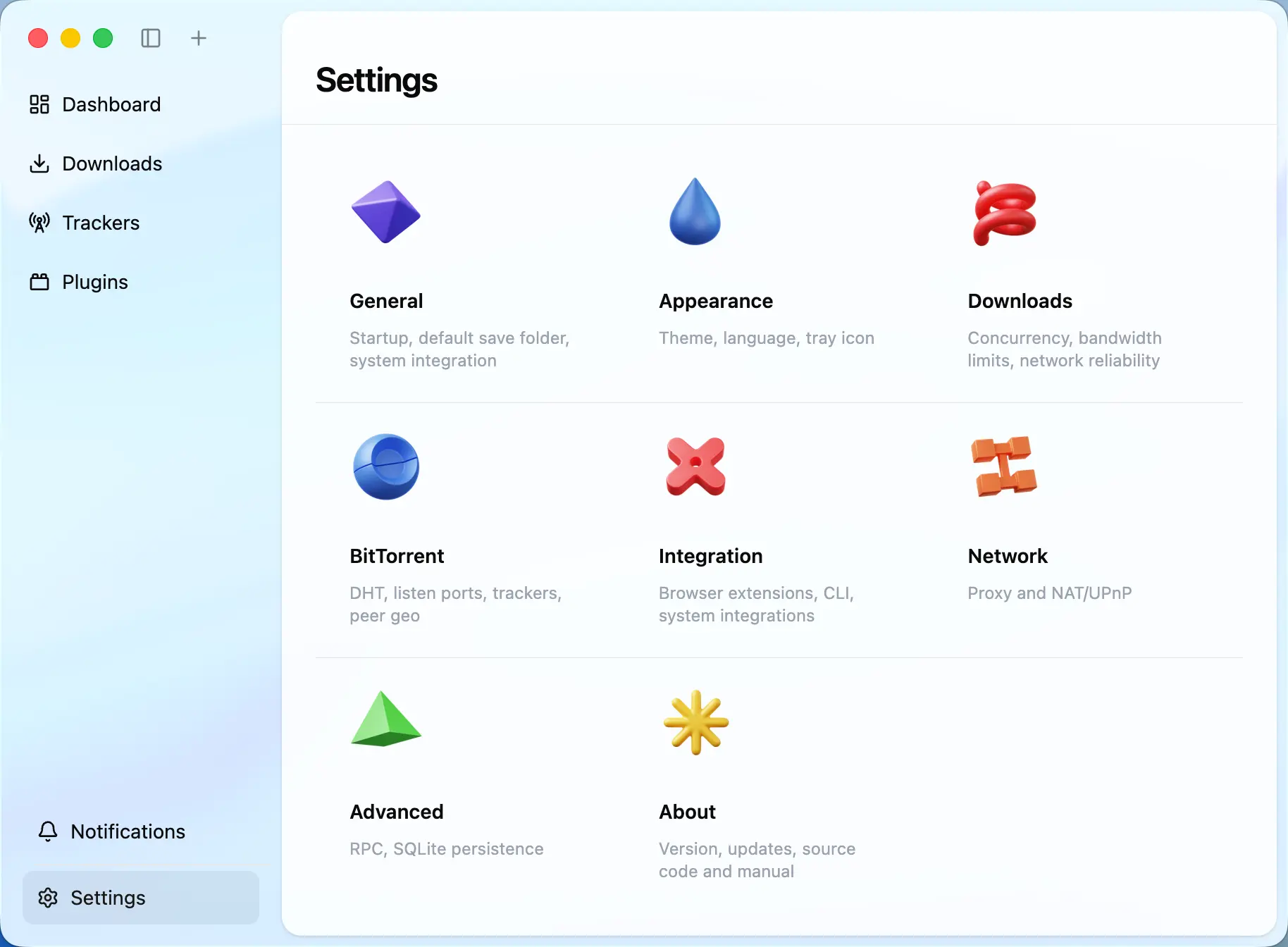 Make Motrix yours — Motrix app interface